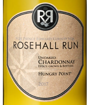Rosehall Run Unoaked Chardonnay Hungry Point (2017)